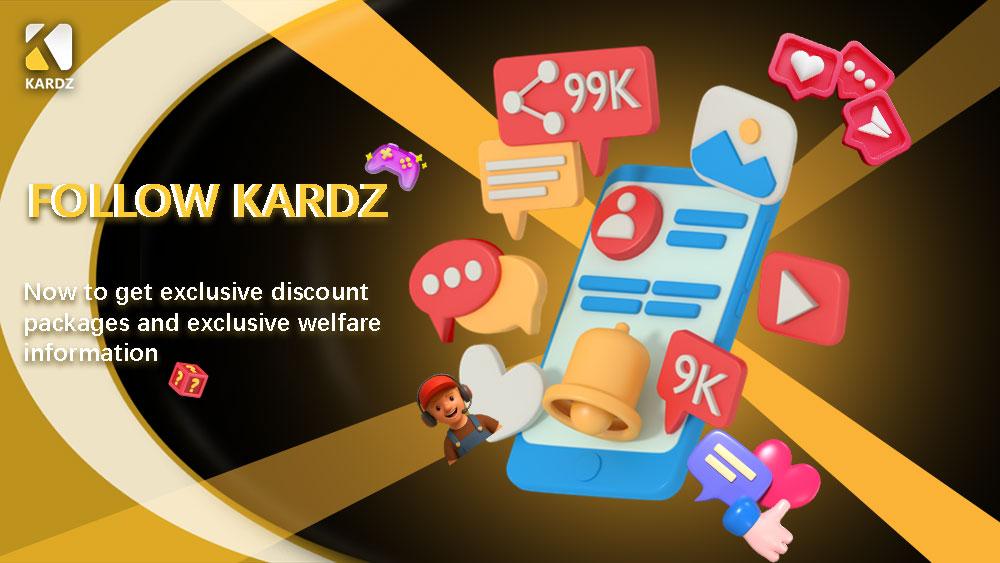 Kardz Official Social Channels Are Live! Follow Us & Claim Your $66 Discount Pack!